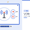 ソフトバンクのインターンと早期選考を表した内定ナビ作成の図(業界の色、カレンダー、記事の要点の絵)