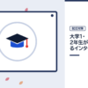 大学1・2年生が参加できるインターンは？の記事を表した内定ナビ作成の図(業界の色、カレンダー、記事の要点の絵)